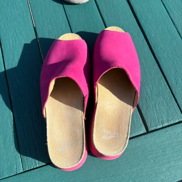 Dansko Ravyn Peep Toe Mule Sandals - Picture 5 of 8